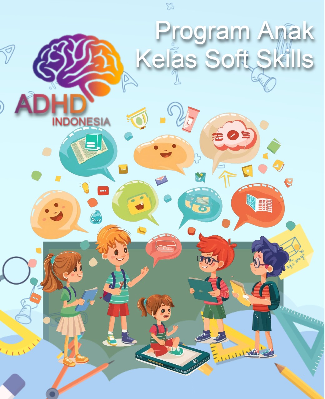 Program ADHD Indonesia Kabupaten Mamberamo Raya Kelas Soft Skills Anak ADHD