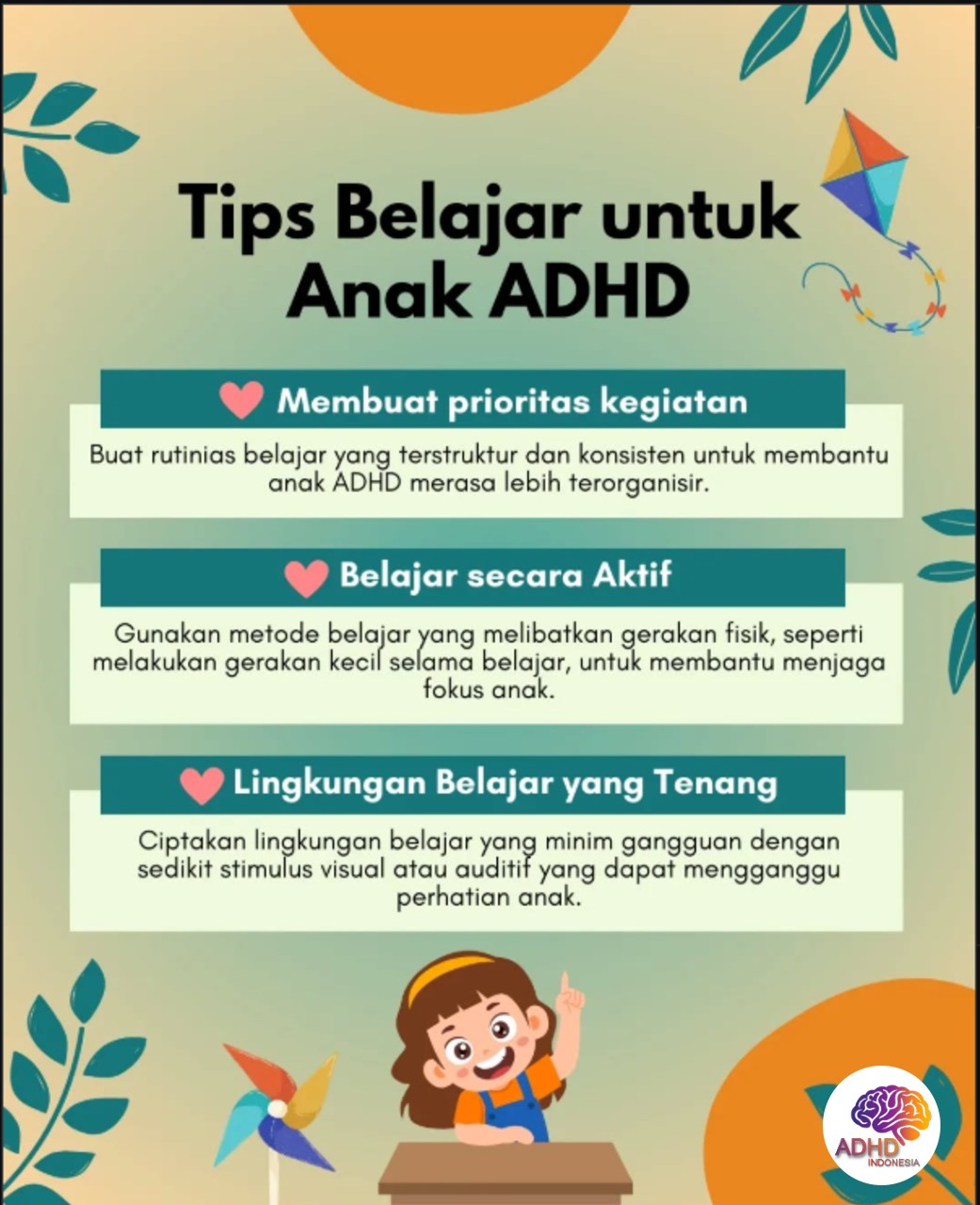Strategi Belajar yang Cocok untuk Anak ADHD di Kabupaten Mamberamo Raya